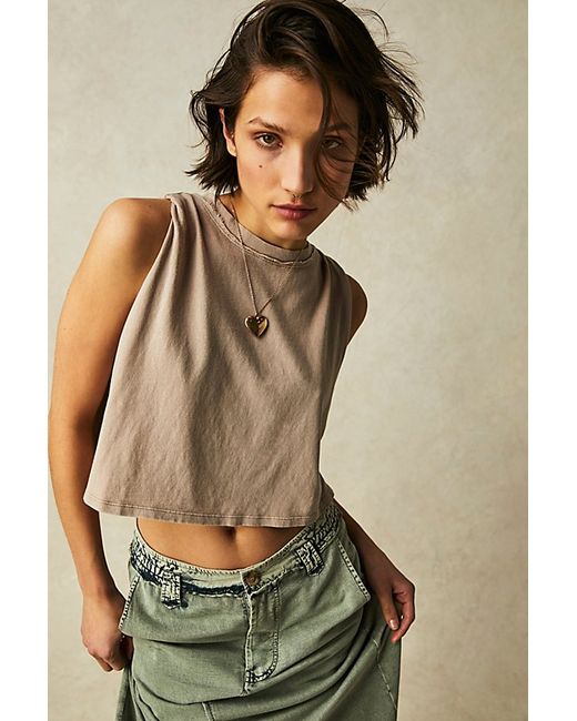 Free People Tied Up Muscle Top