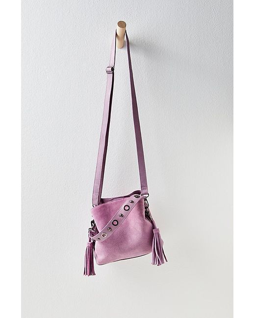 FP Collection Sindy Suede Crossbody Bag by