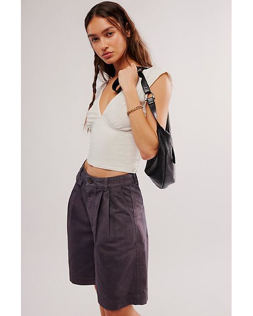 Free People High Street Trouser Shorts