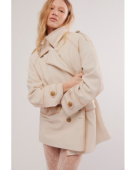 We The Free Top Notch Pea Coat Jacket Small