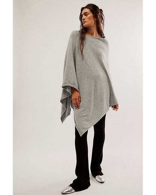 Free People Simply Triangle Poncho Jacket