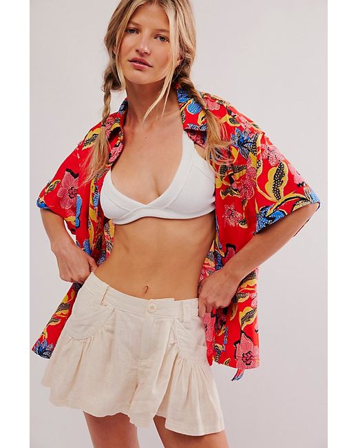 Free People Big Time Trouser Shorts