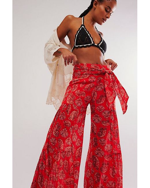 FP One Good Day Printed Wide-Leg Trousers