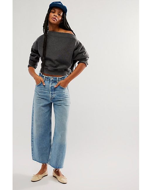 Citizens of Humanity Ayla Raw Hem Crop Jeans