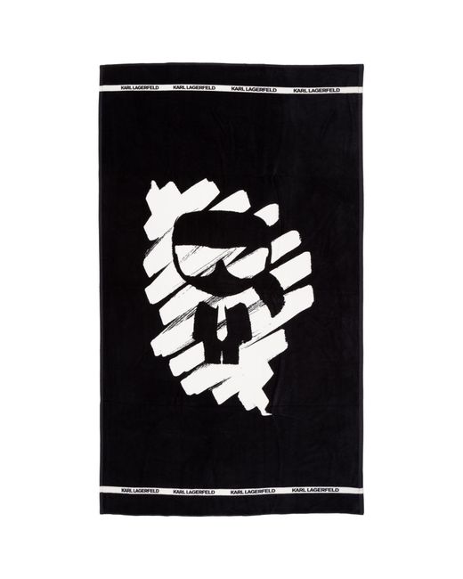 Karl Lagerfeld beach towel k/ikonik