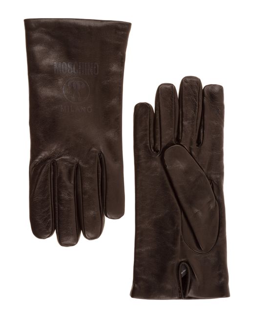 Moschino Double Question Mark Gloves