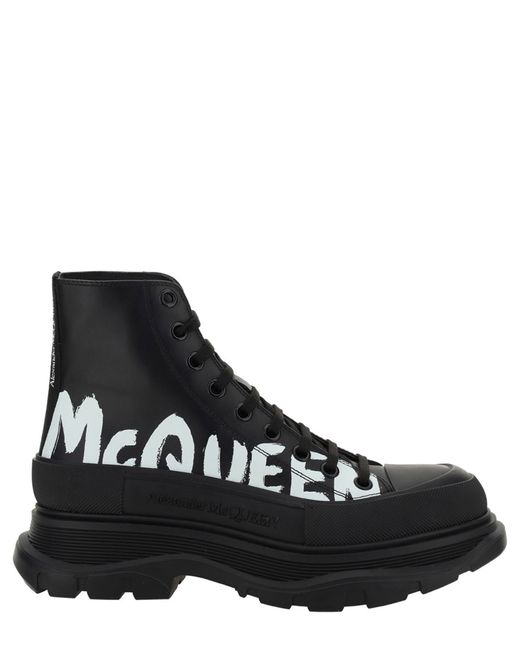 Alexander McQueen Tread Slick Ankle boots
