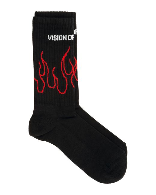 Vision Of Super Flames socks