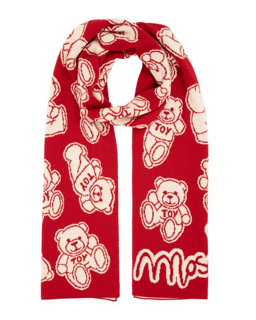 Moschino Teddy Bear scarf