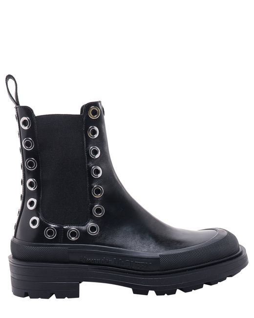 Alexander McQueen Stack Ankle boots
