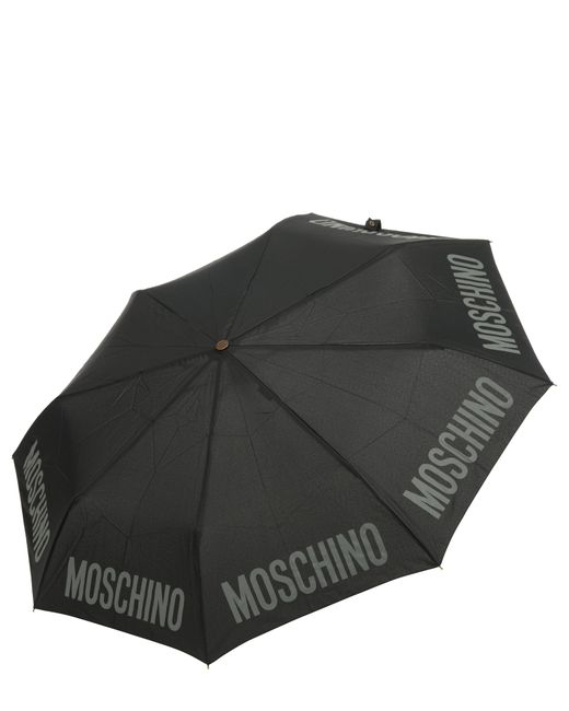 Moschino Openclose Logo Umbrella