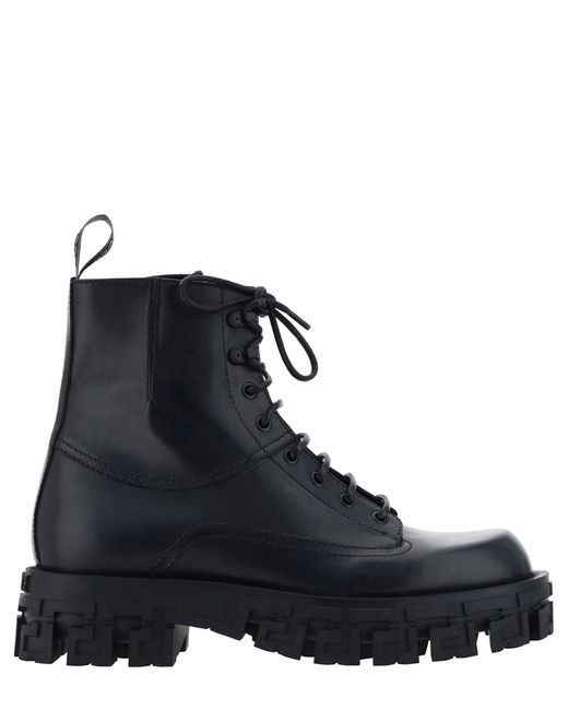 Versace Lace-up boots