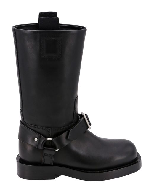 Burberry Saddle Ankle boots