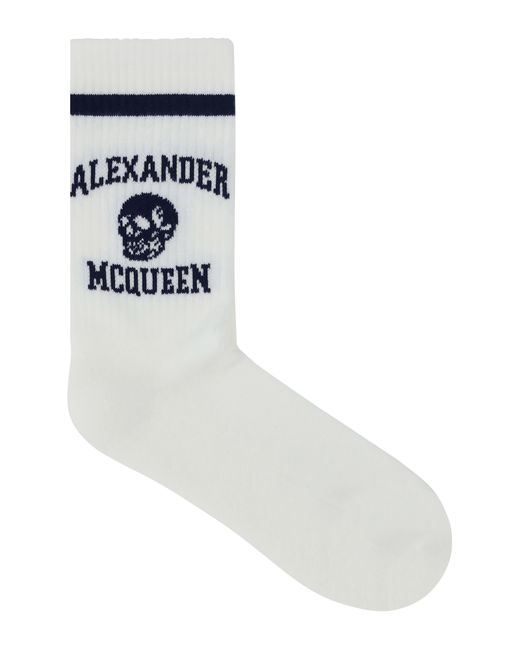 Alexander McQueen Varsity socks