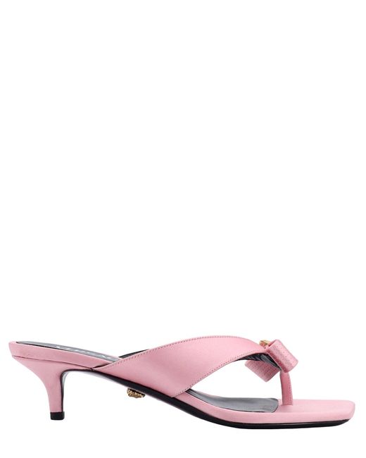 Versace Gianni Ribbon Heeled sandals