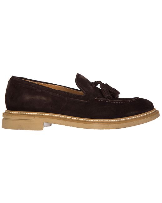 Manzoni suede loafers moccasins