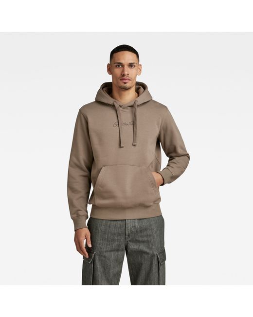 G-Star Autograph Hooded Sweater