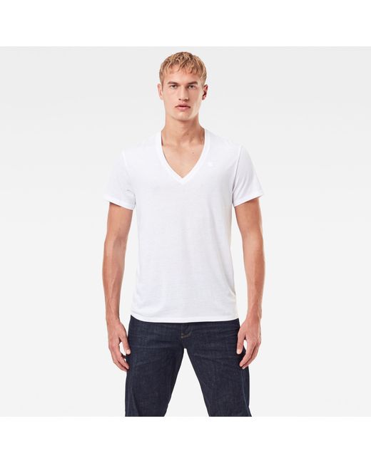G-Star Basic V-Neck T-Shirt 2-Pack