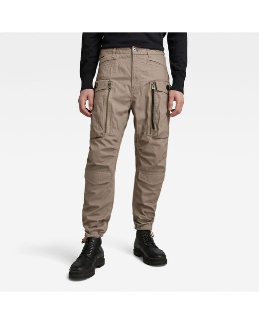 G-Star Long Pocket Zip Relaxed Tapered Cargo Pants