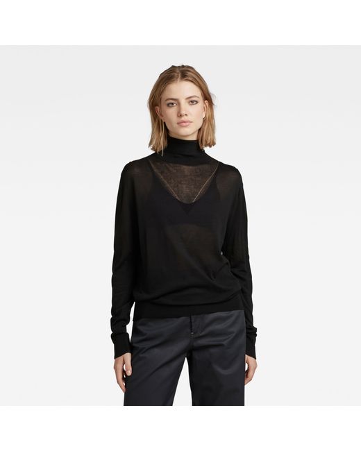 G-Star Core Roll Neck Knitted Sweater