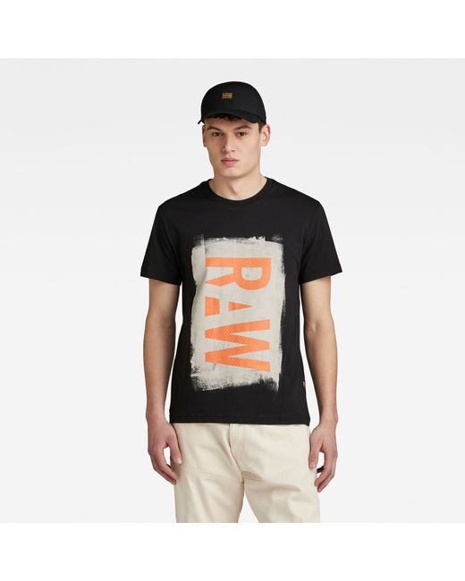 G-Star Painted RAW Graphic T-Shirt