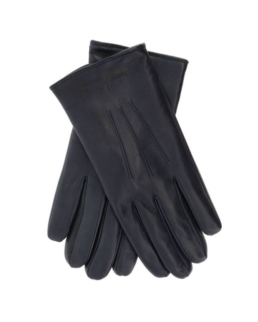 Emporio Armani Gloves In Leather