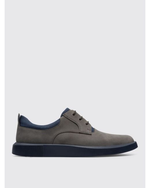 Camper Bill lace-up shoe in nabuk and fabric