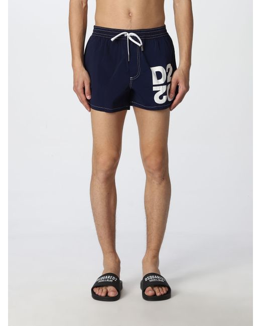 Dsquared2 boxer swimsuit with logo