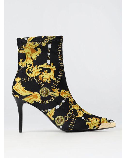 Versace Jeans Couture Flat Ankle Boots colour
