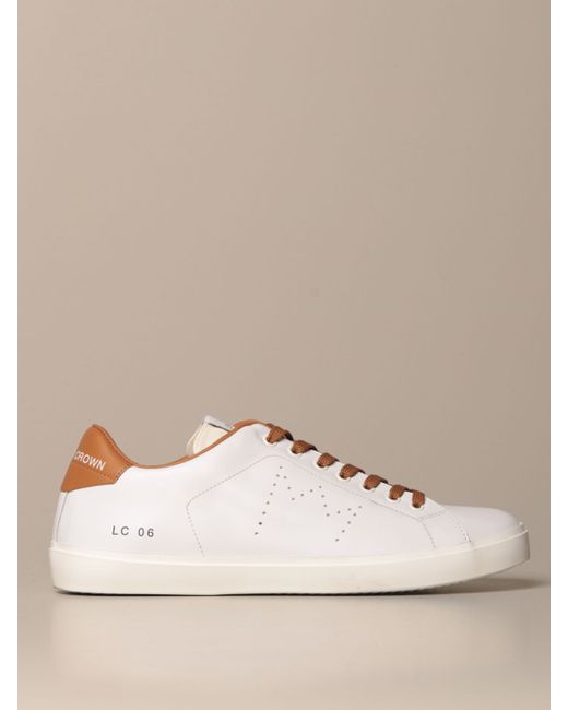 Leather Crown Trainers colour