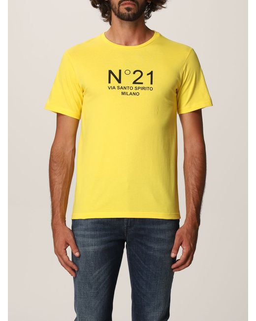 N.21 N 21 T-shirt in cotton jersey with logo