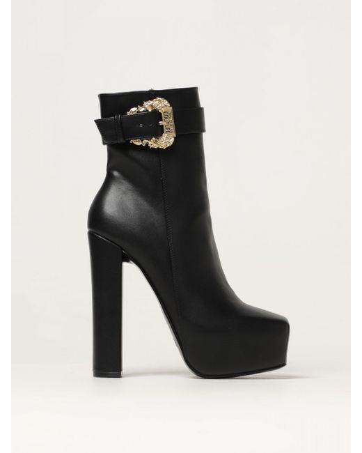 Versace Jeans Couture Flat Ankle Boots colour