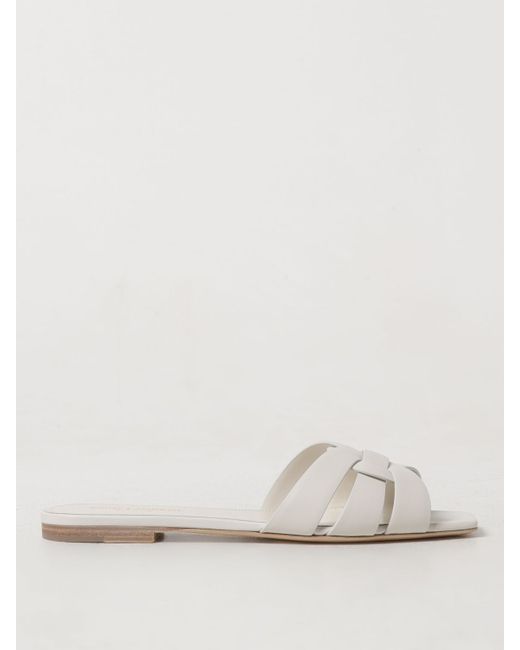 Saint Laurent Flat Sandals colour