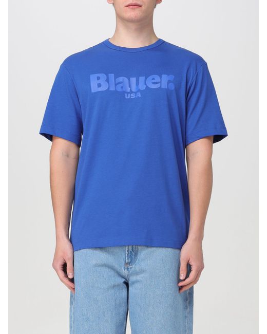 Blauer T-Shirt colour