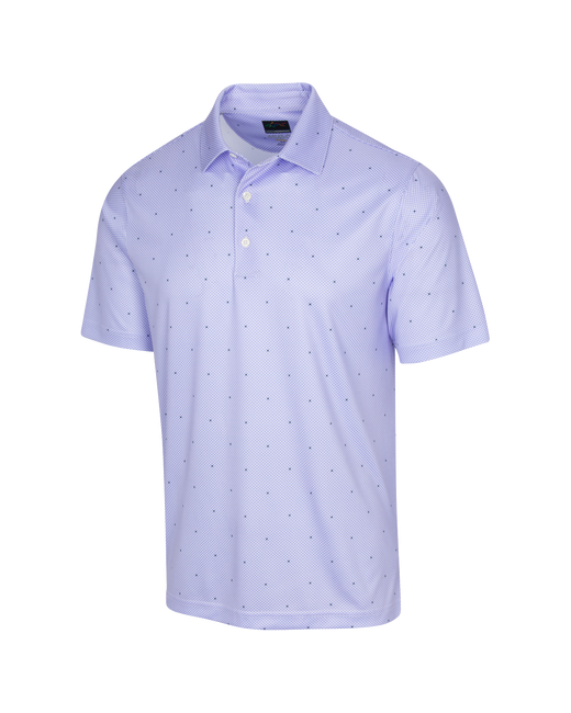 Greg Norman Collection ML75 Microlux Jacks Print Polo Shirt Small
