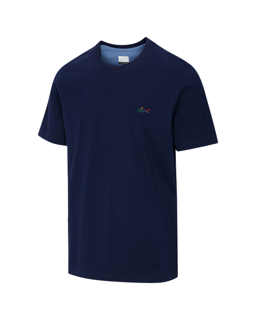 Greg Norman Collection Soft Cotton Shark T-Shirt Small