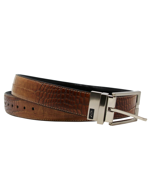 Greg Norman Collection Genuine Reversible Belt