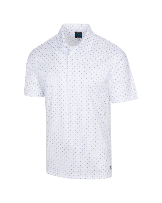 Greg Norman Collection Paisley Foulard X-Lite Polo Shirt Small