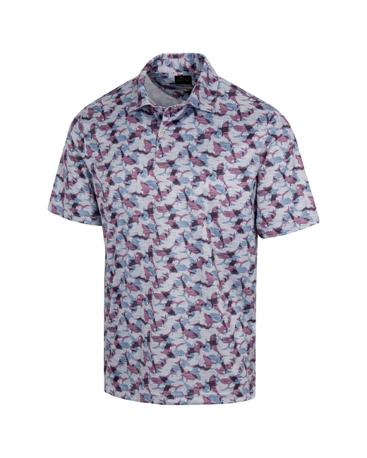 Greg Norman Collection ML75 Shark Lab Shiver Polo Shirt Small