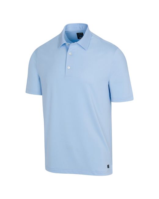 Greg Norman Collection ML75 Stretch Sky Polo Shirt Large