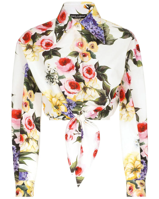 Dolce & Gabbana Shirt with garden print