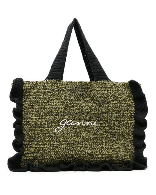 Ganni Borsa shopping crochet