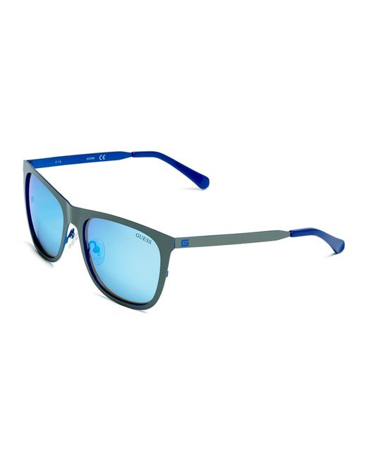 Guess Aaron Mirrored Metal Sunglasses
