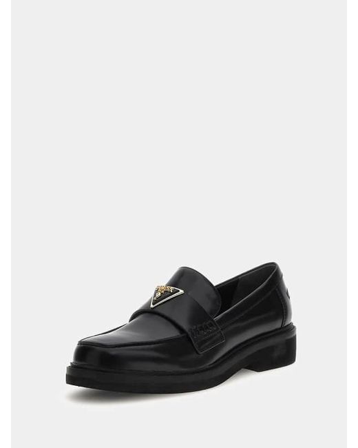 Guess Shatha Genuine Leather Loafers