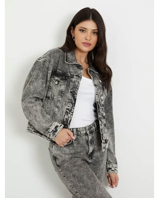 Guess Relaxed Fit Denim Jacket