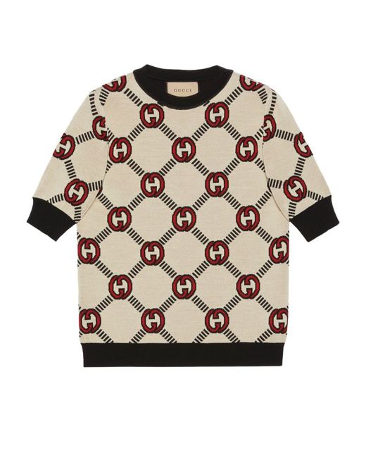 Gucci Wool Reversible Interlocking G Sweater