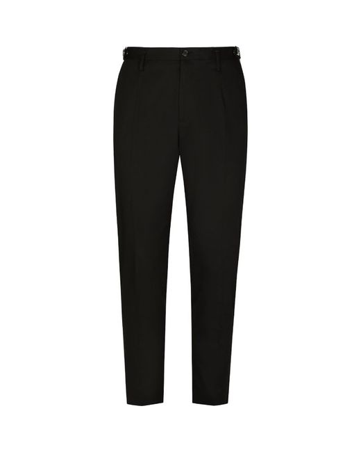 Dolce & Gabbana Contrast-Piping Tailored Trousers