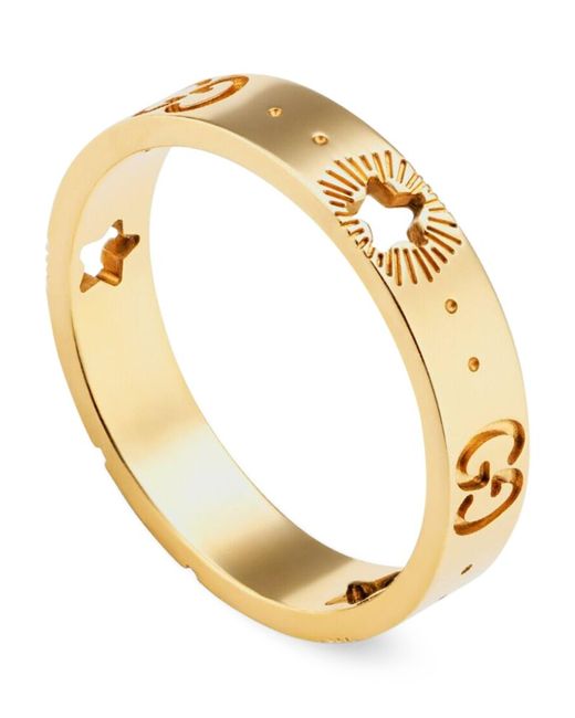 Gucci Gold Icon Star Ring