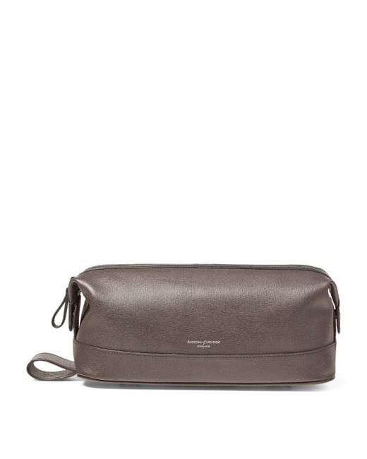 Aspinal of London Leather Wash Bag