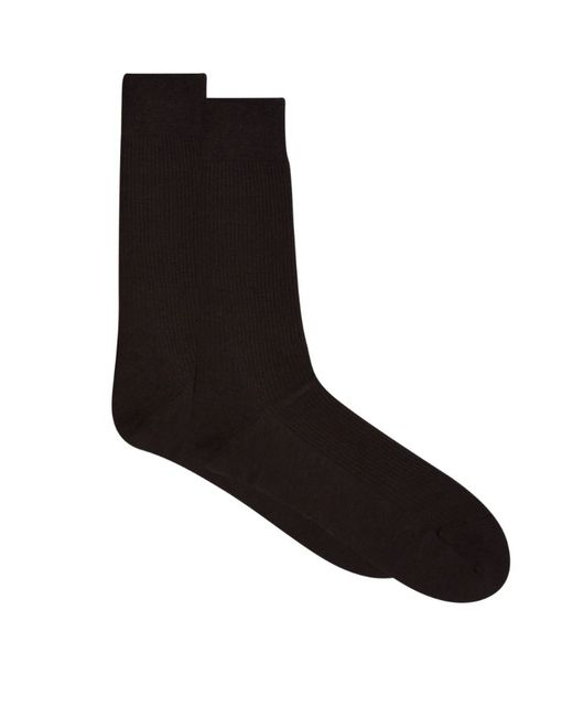 Pantherella Merino Wool-Blend Short Socks